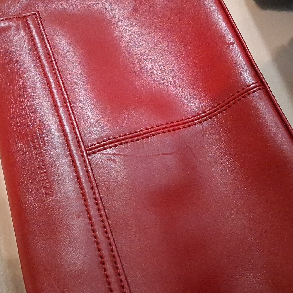 Kenneth Cole Red Handbag - Picture 9 of 9